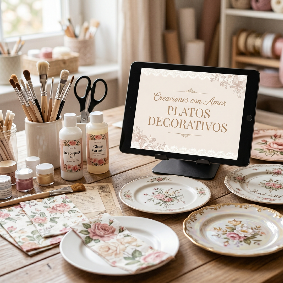 CREACIONES CON AMOR - Platos decorativos