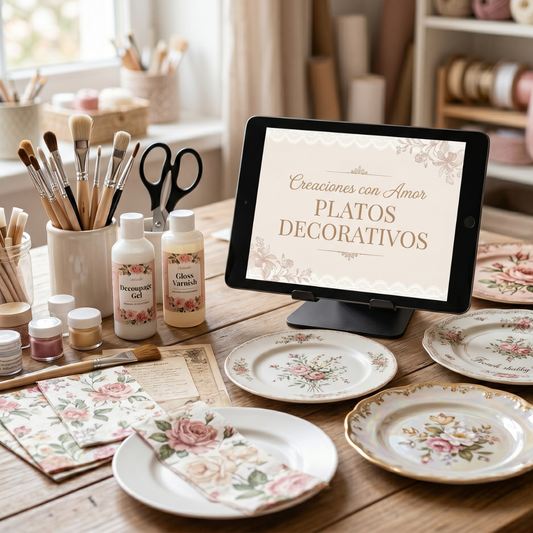 CREACIONES CON AMOR - Platos decorativos